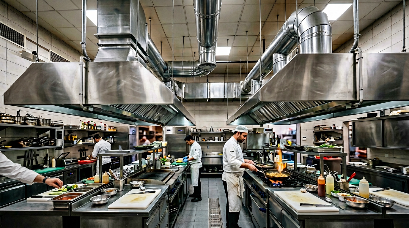 Restoran Mutfak Egzoz Referansı