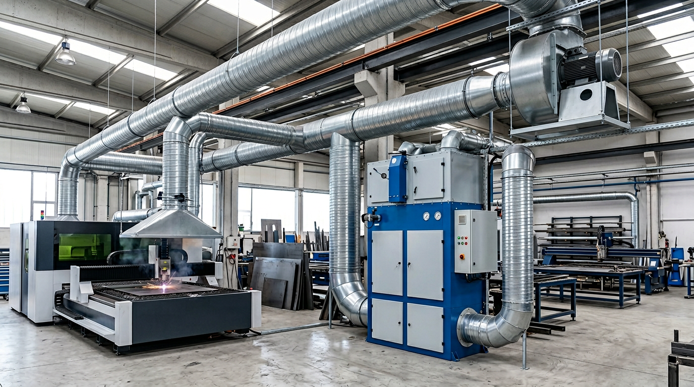 Mesudiye Merkez Endüstriyel Duman Emme Sistemleri