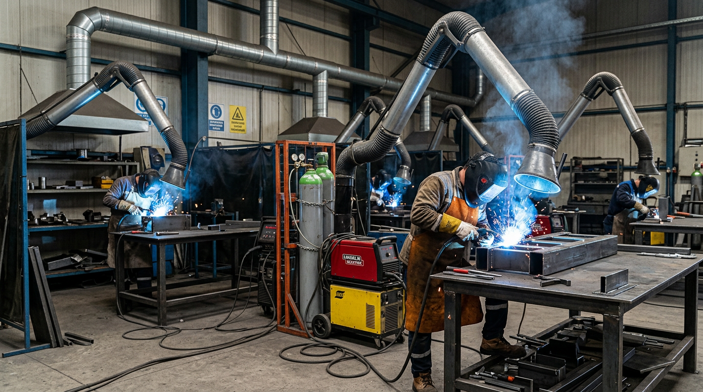 Özvatan Tuğlasun Kaynak Dumanı Havalandırması