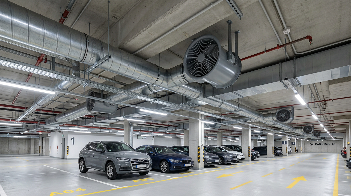 Horasan Yeni Otopark Havalandırması