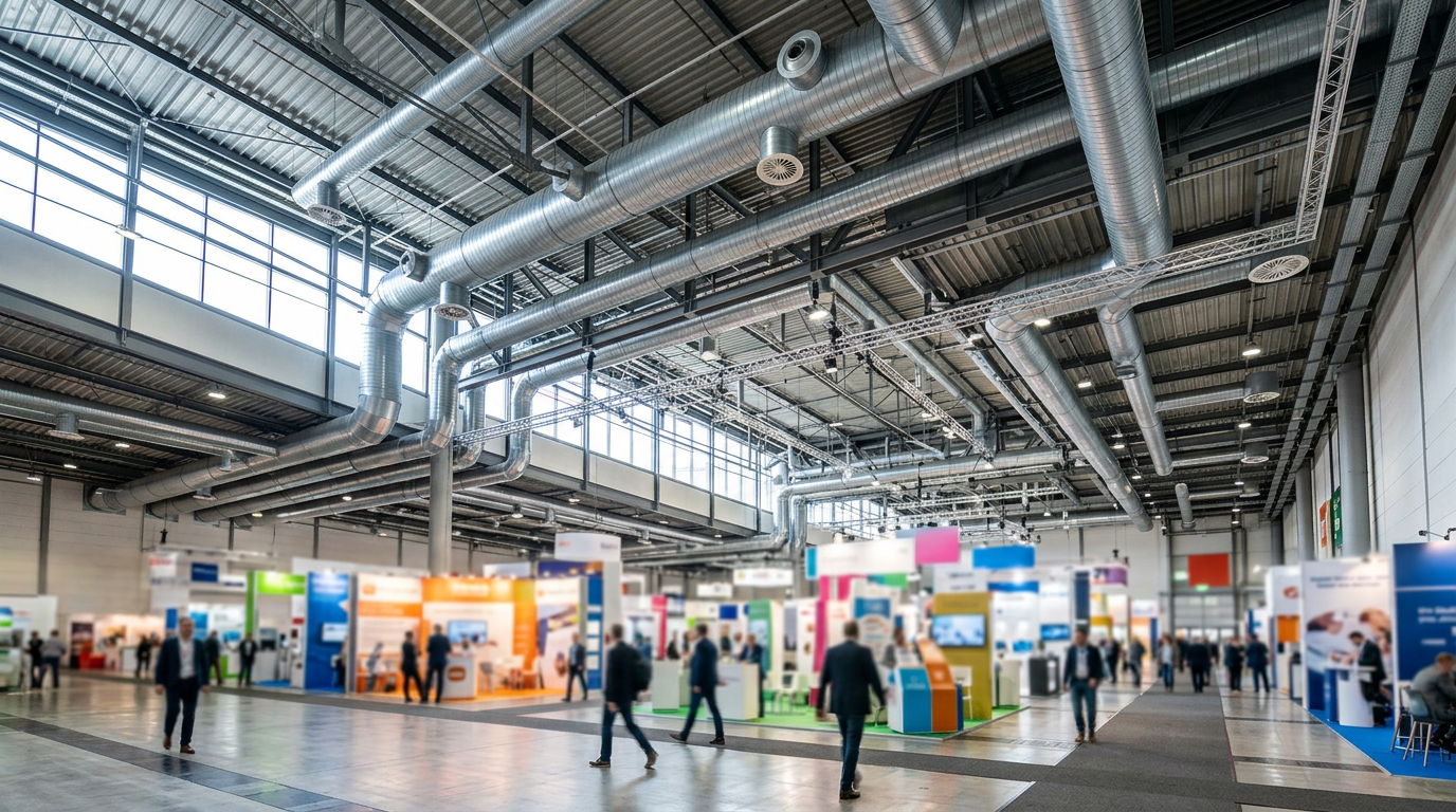 Gaziemir Fatih Sergi ve Fuar Alanları Havalandırması